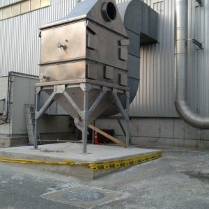 Filtro lavador de gases