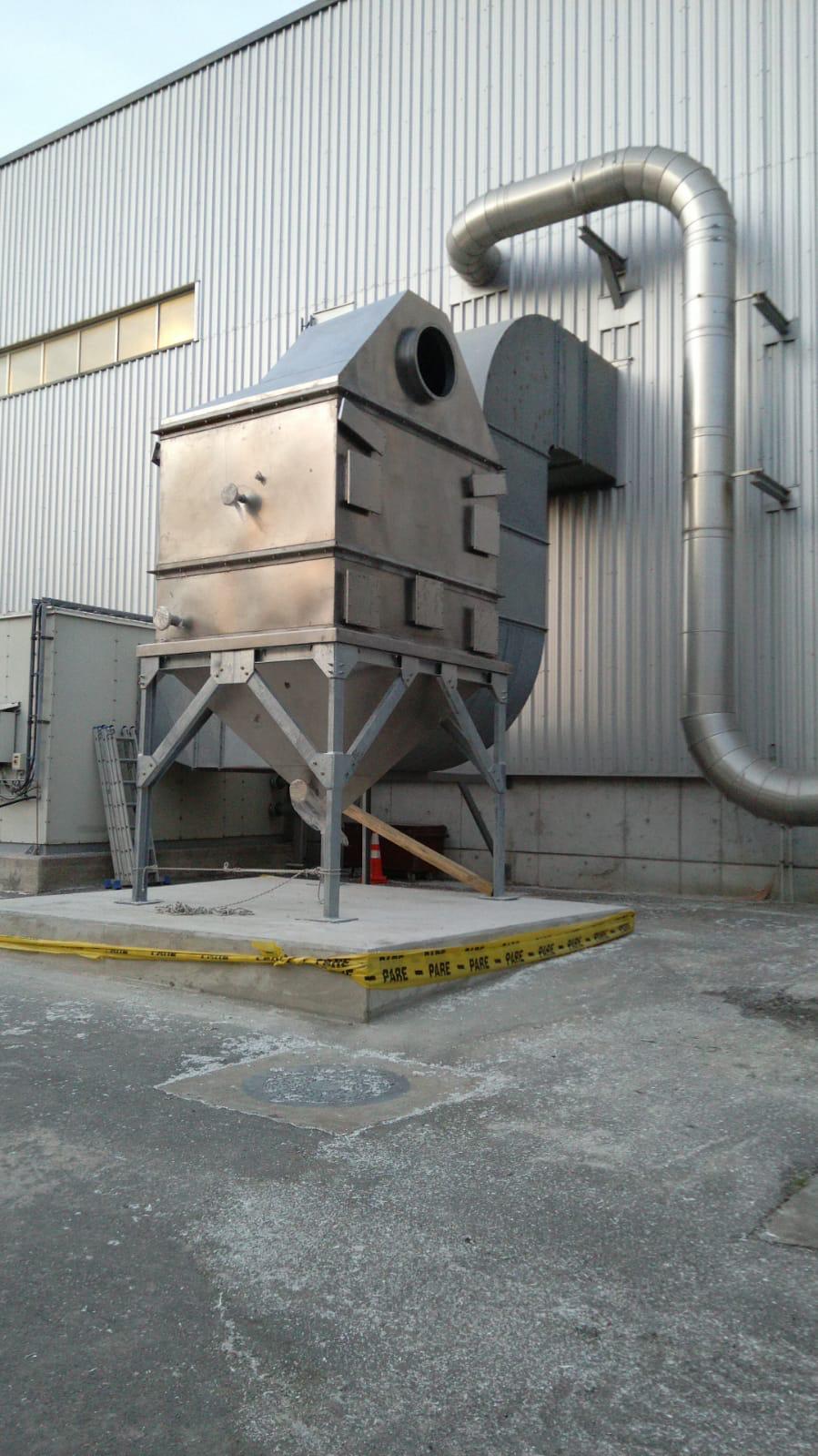 Filtro lavador de gases
