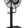 Ventilador industrial de pie con aspersor de agua 80 cm